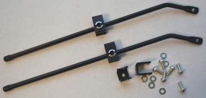 Fuxon Gepäckträger Befestigungsset m