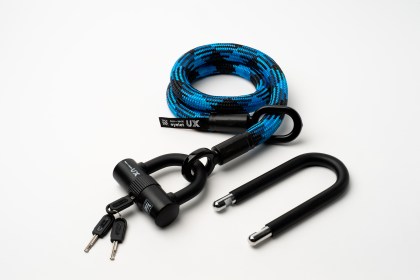 tex-lock eyelet U/X, morpho blue, 100cm