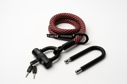 tex-lock eyelet U/X, chateau red, 100cm